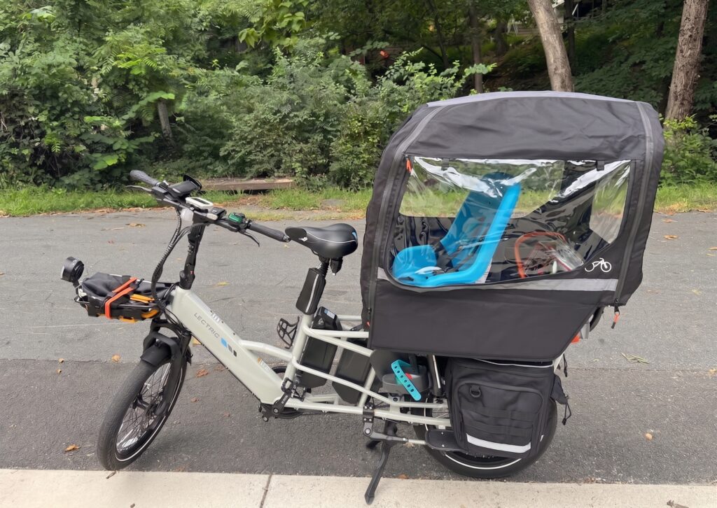 Lectric Xpedition 2 with canopy Rad Power Conestoga